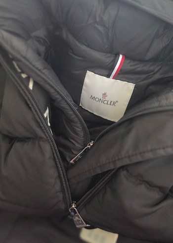 Moncler Siyah Fermuarlı Erkek Mont - Görsel 4