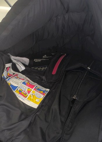 Moncler Siyah Fermuarlı Erkek Mont - Görsel 7