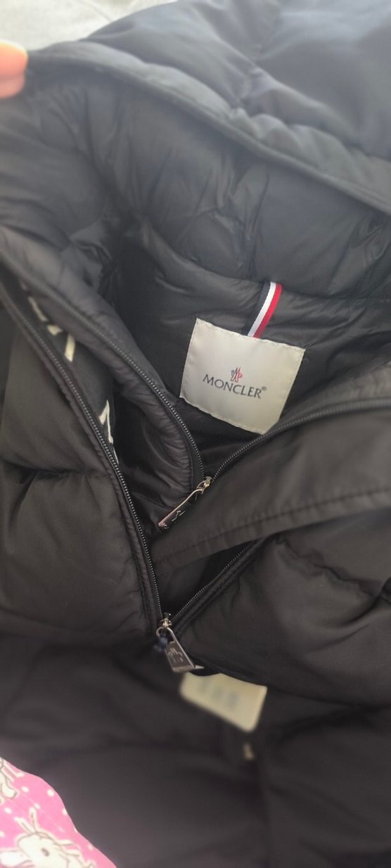 Moncler Siyah Fermuarlı Erkek Mont - Görsel 4