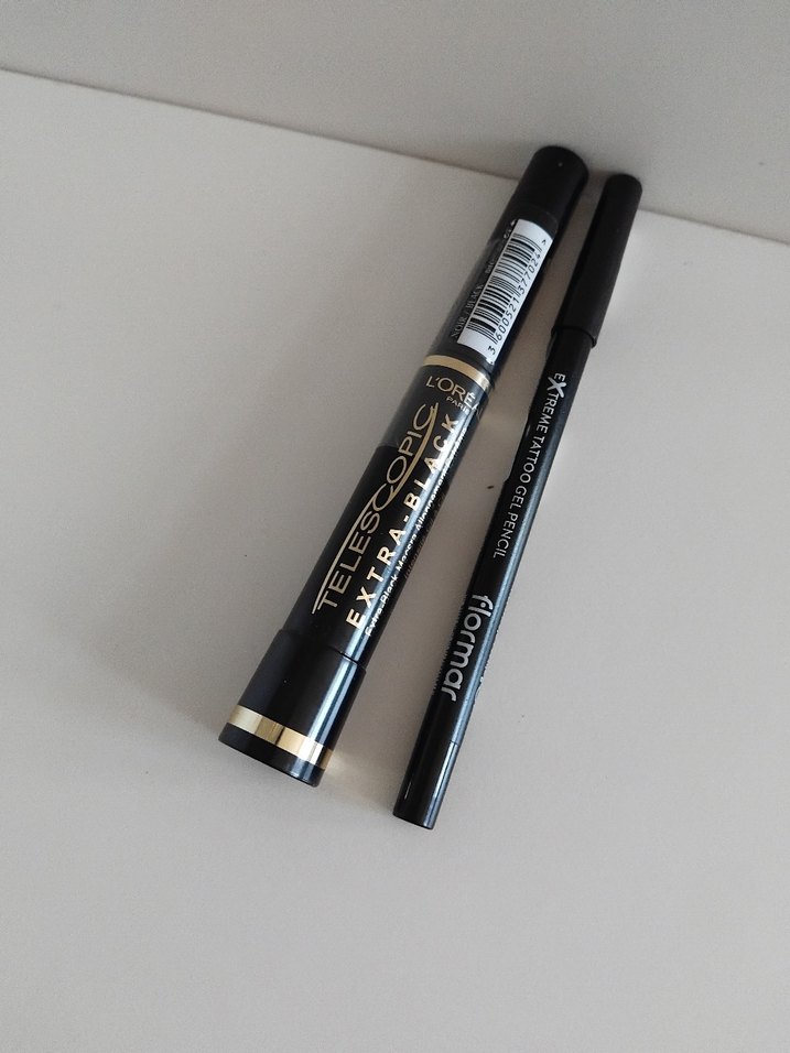L'Oréal Telesopic Extra Black Maskara ve Kalem - Görsel 2
