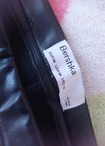 Bershka deri tayt 