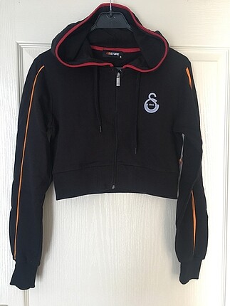 Fermuarlı kapüşonlu sweat