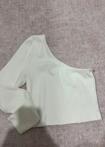 Kayık Yaka Crop Top
