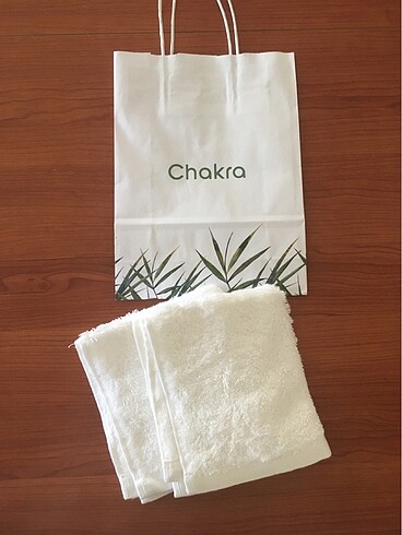 Chakra 30x30 bambu el havlusu