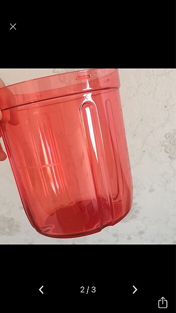 Tupperware Tupperware şef2 yedek gövde