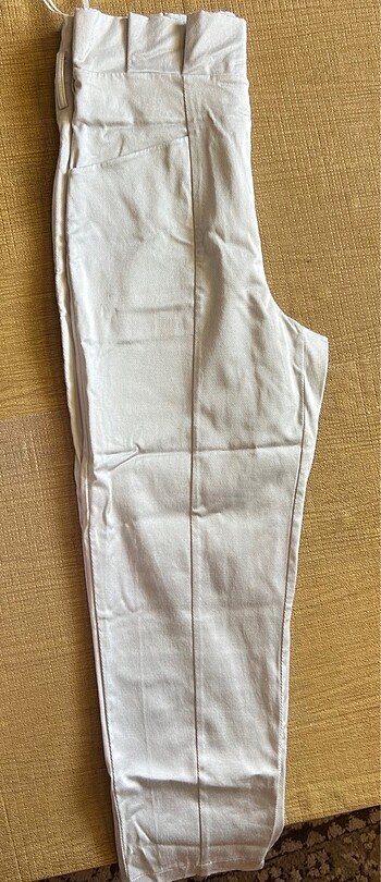 Gümüş rengi havuç pantolon - Görsel 3