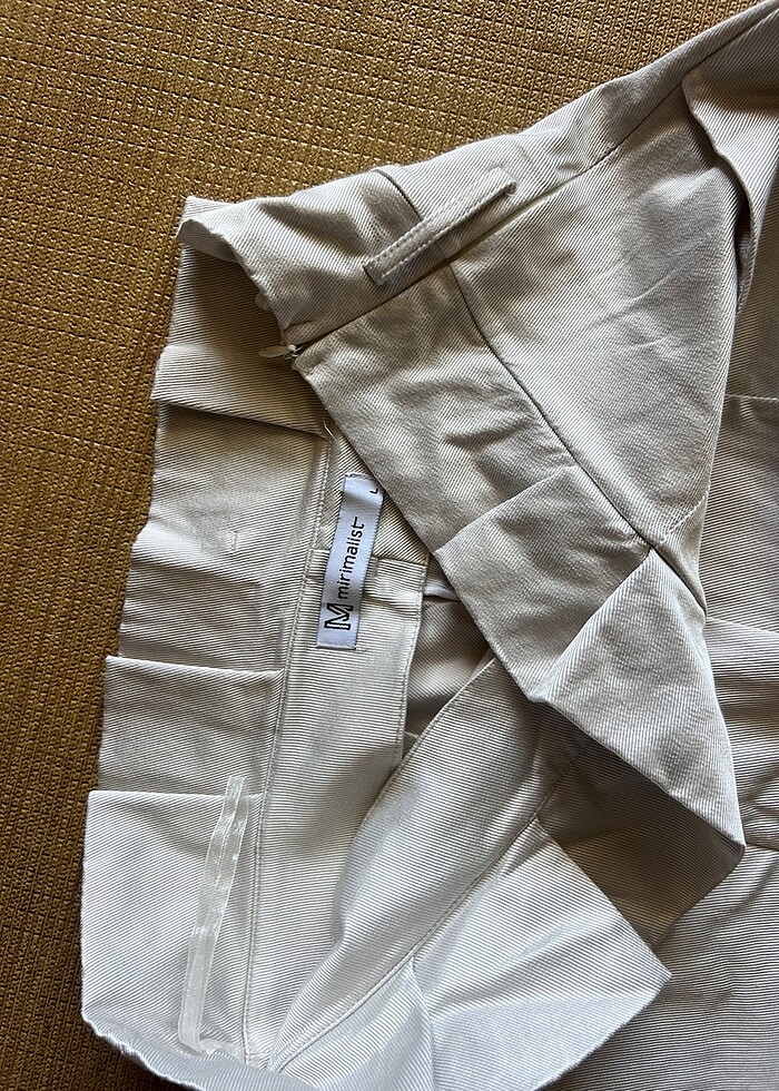 Gümüş rengi havuç pantolon - Görsel 5