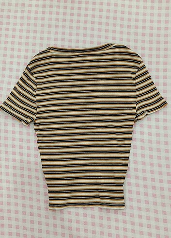 H&M H&M Çizgili Crop 
