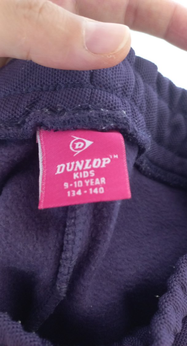 Pembe Mor kız çocuk Dunlop Eşofman - Görsel 5