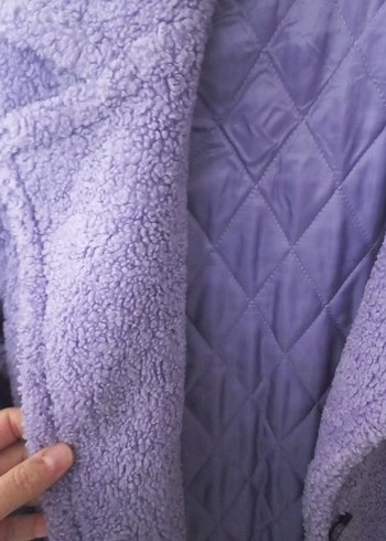 Panço marka kız çocuk peluş kaban 10-11 yaş - Görsel 2