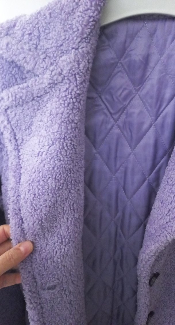 Panço marka kız çocuk peluş kaban 10-11 yaş - Görsel 2