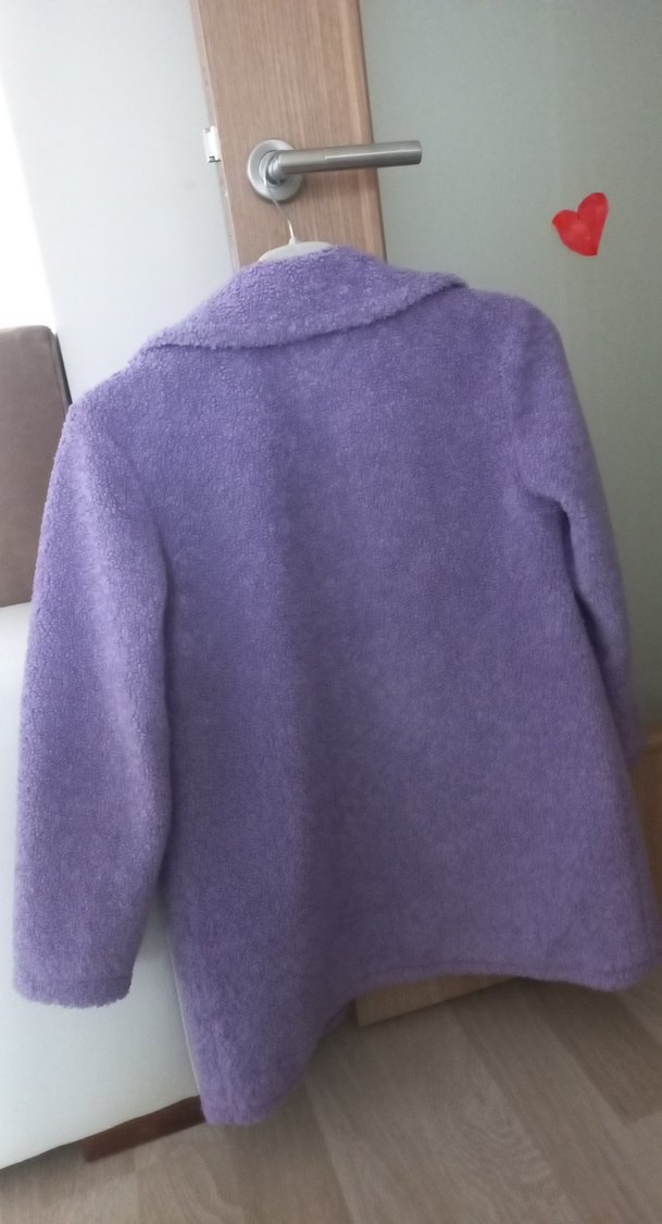 Panço marka kız çocuk peluş kaban 10-11 yaş - Görsel 4