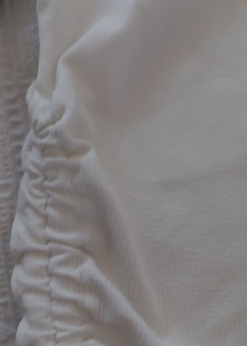 Beyaz atlet ve siyah kapüşonlu crop sweat shirt takım kız çocuk - Görsel 2