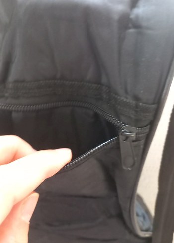 Siyah Fermuarlı Ud Çantası - Görsel 5