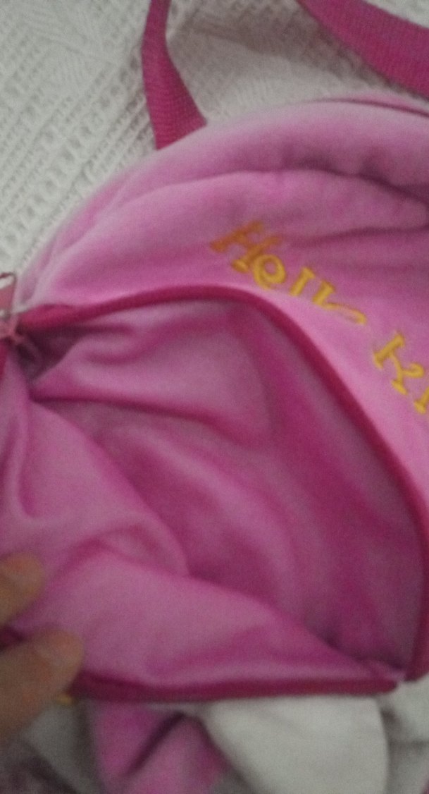 Pembe Hello Kitty kız Çocuk Çantası - Görsel 4