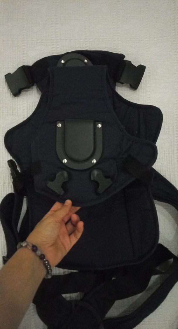 Lacivert Kırmızı Bebek Taşıyıcı kanguru - Görsel 2