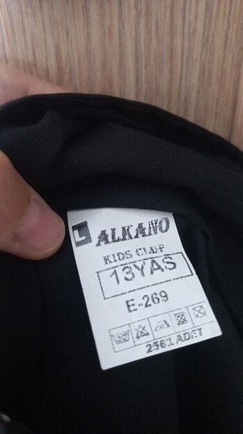 12-13 Yaş Beden siyah Renk Siyah pileli kumaş etek 10-13 yaş