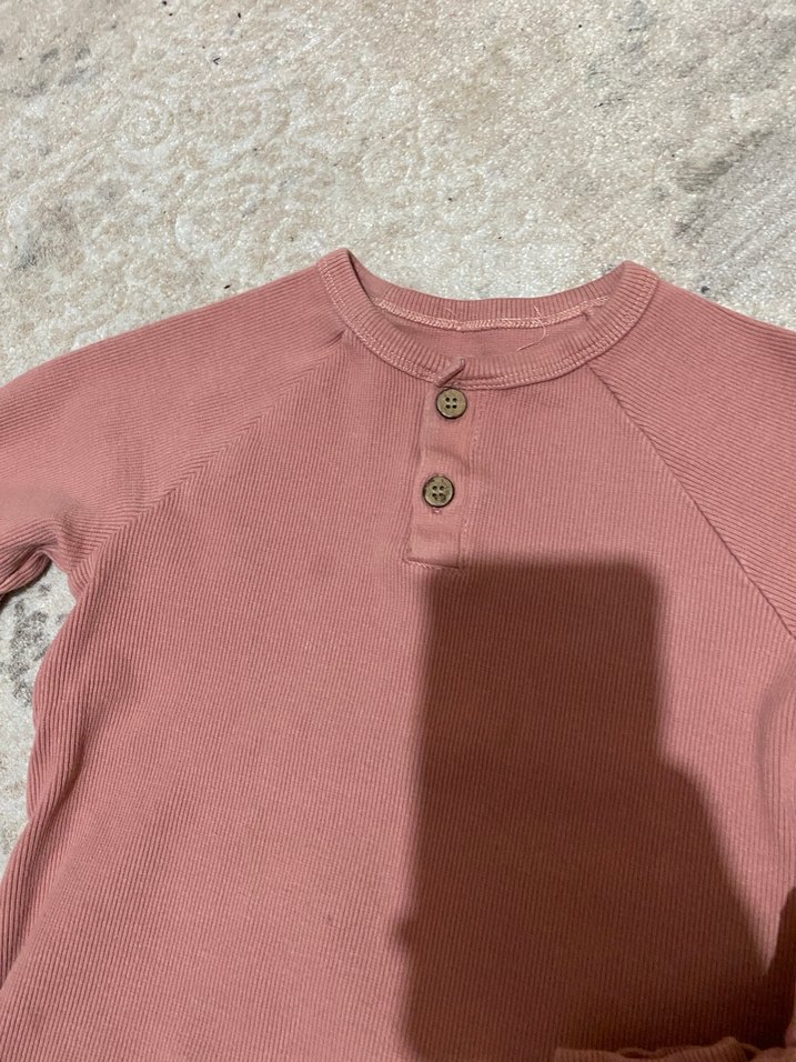 Cigit Pembe Uzun Kollu Bebek Kız Takımı - Görsel 3