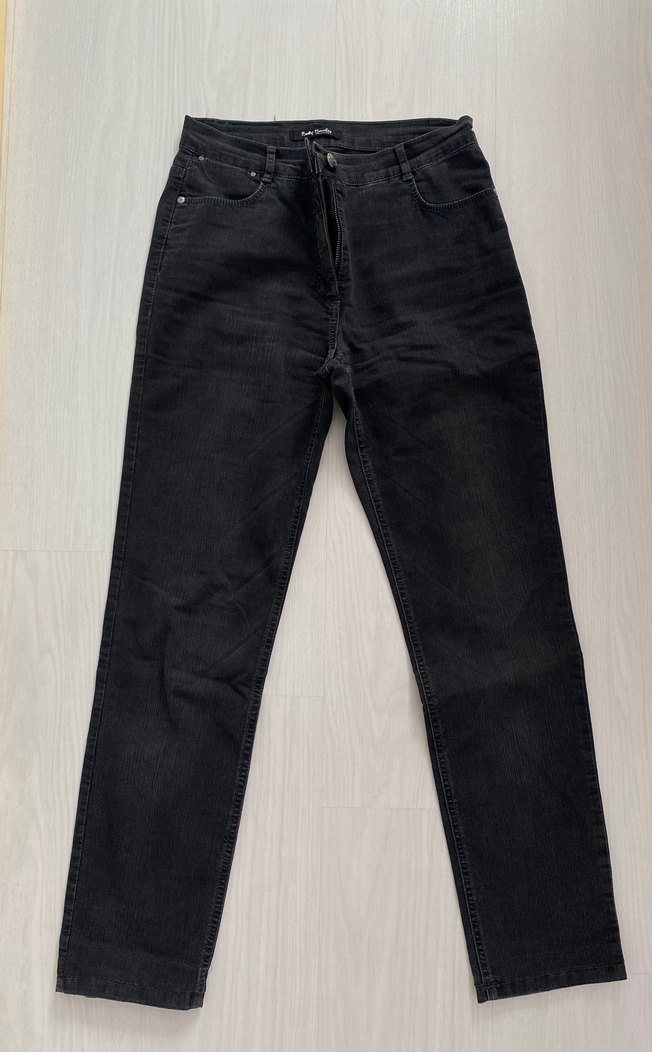 Siyah Kot Pantolon - Görsel 3