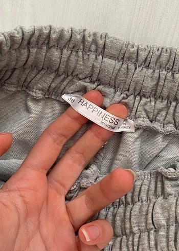 Gri Kadın Rahat Kesim Eşofman Altı - Görsel 2