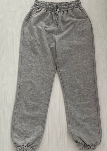 Gri Kadın Rahat Kesim Eşofman Altı - Görsel 4