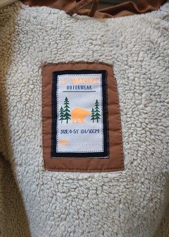 Kahverengi Fermuarlı Erkek Çocuk Mont - Görsel 6