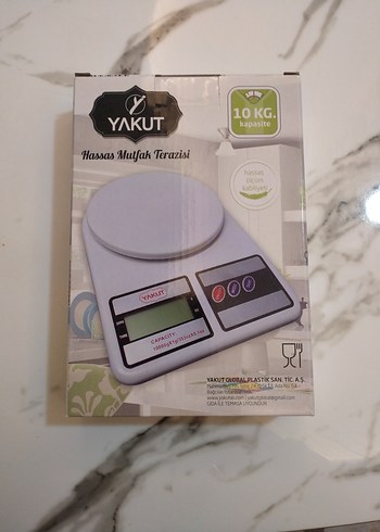 Beyaz Dijital Mutfak Tartısı - Görsel 3