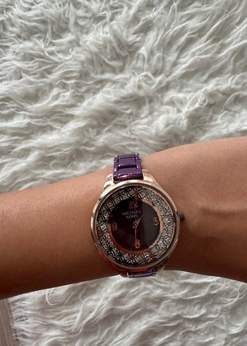 Michael Kors Mor Parlak Kadın Saat - Görsel 3