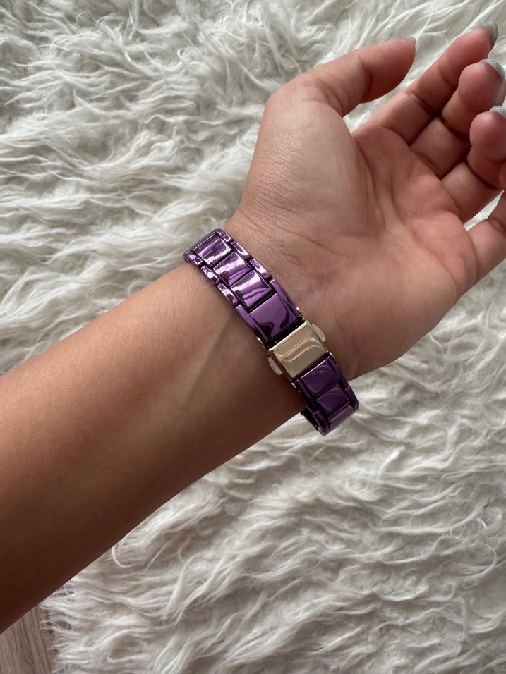 Michael Kors Mor Parlak Kadın Saat - Görsel 5