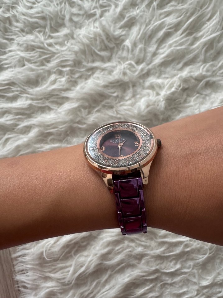 Michael Kors Mor Parlak Kadın Saat - Görsel 4