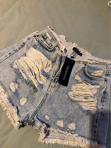Denim Kot Şort