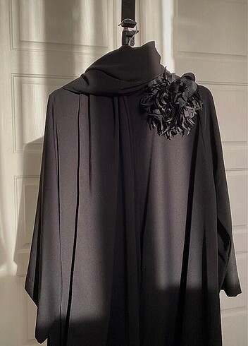 Siyah abaya takım
