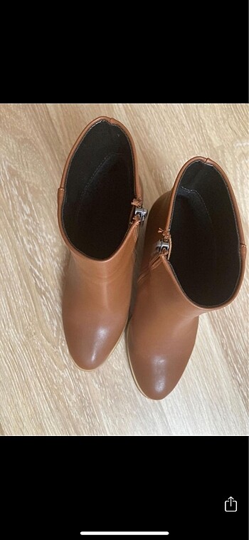 36 Beden kahverengi Renk MİDA SHOES KAHVE BOT