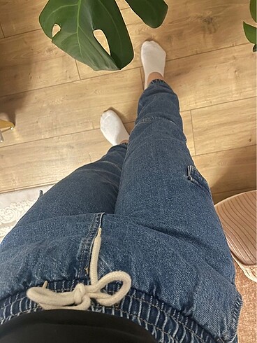 Kot lastikli pantalon