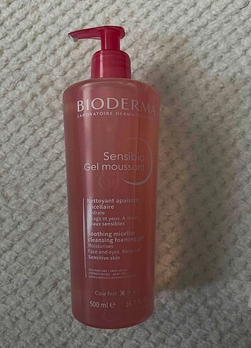 Bioderma yüz temizleme jeli