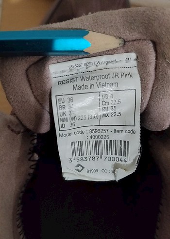 Kız Çocuk Kahverengi - Lila Spor bot Ayakkabı - Görsel 5