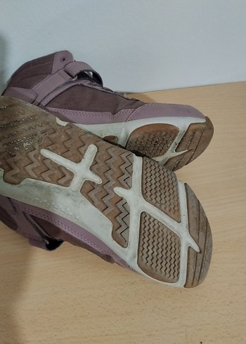 Kız Çocuk Kahverengi - Lila Spor bot Ayakkabı - Görsel 3