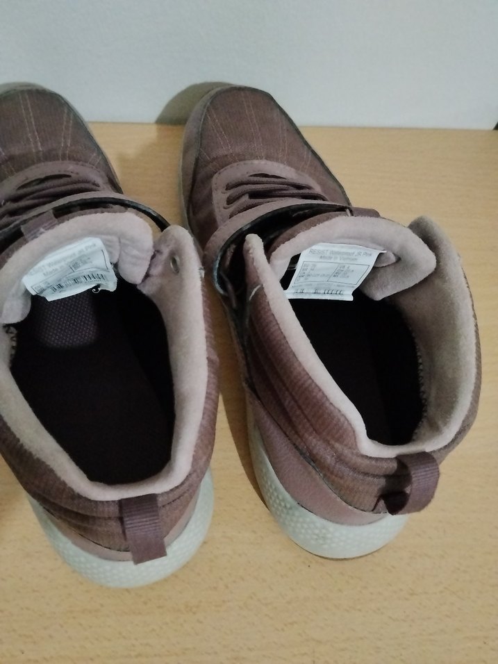 Kız Çocuk Kahverengi - Lila Spor bot Ayakkabı - Görsel 2