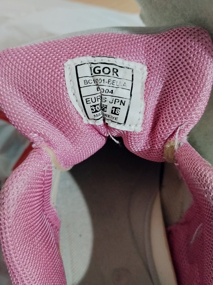 Kız Çocuk Beyaz Spor Ayakkabı Fırfırlı - Görsel 4