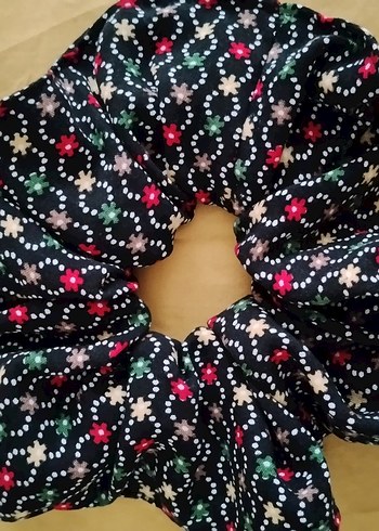 Renkli Puantiyeli Fırfırlı Kadın Saç Tokası - Görsel 4