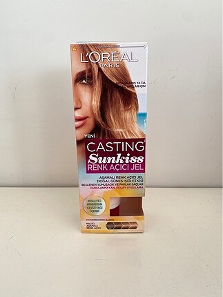  Beden Loreal Casting Sunkiss Amonyaksız Saç Açıcı Gel