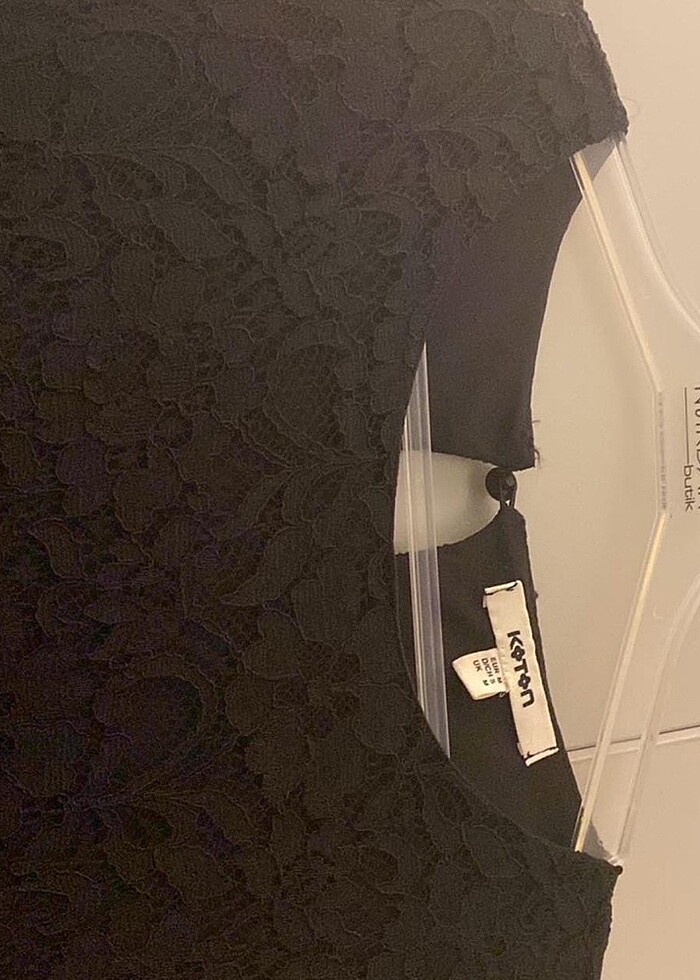 KOTON DANTELLİ ELBİSE - Görsel 5