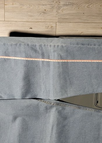 Levi's Gri Midi Boy Bol Kesim Kot - Görsel 6