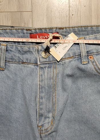 Levi's Gri Midi Boy Bol Kesim Kot - Görsel 3