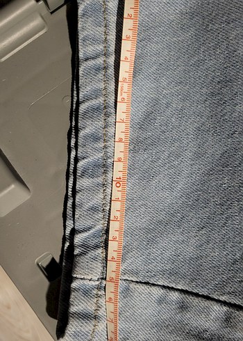 Levi's Gri Midi Boy Bol Kesim Kot - Görsel 5