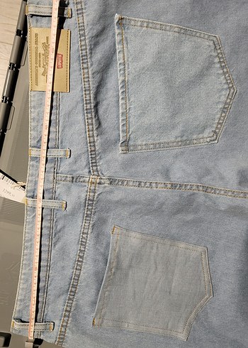 Levi's Gri Midi Boy Bol Kesim Kot - Görsel 4