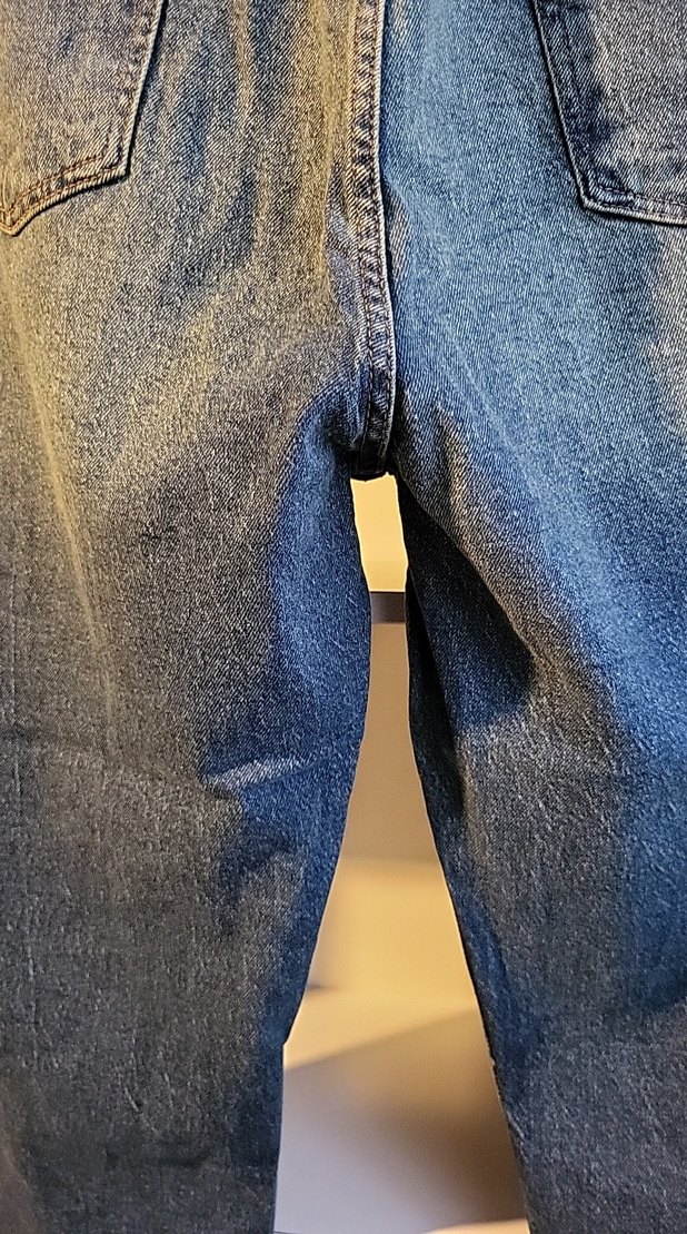 SÜPER YÜKSEK BEL FULL LİKRALI YIKAMALI TAŞLAMALI JEAN - Görsel 4