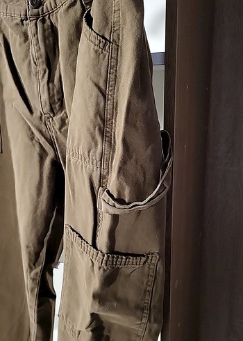 Kahverengi Kemerli Erkek Pantolon - Görsel 5