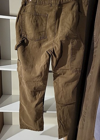 Kahverengi Kemerli Erkek Pantolon - Görsel 6