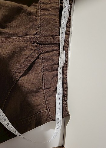 Kahverengi Kemerli Erkek Pantolon - Görsel 9